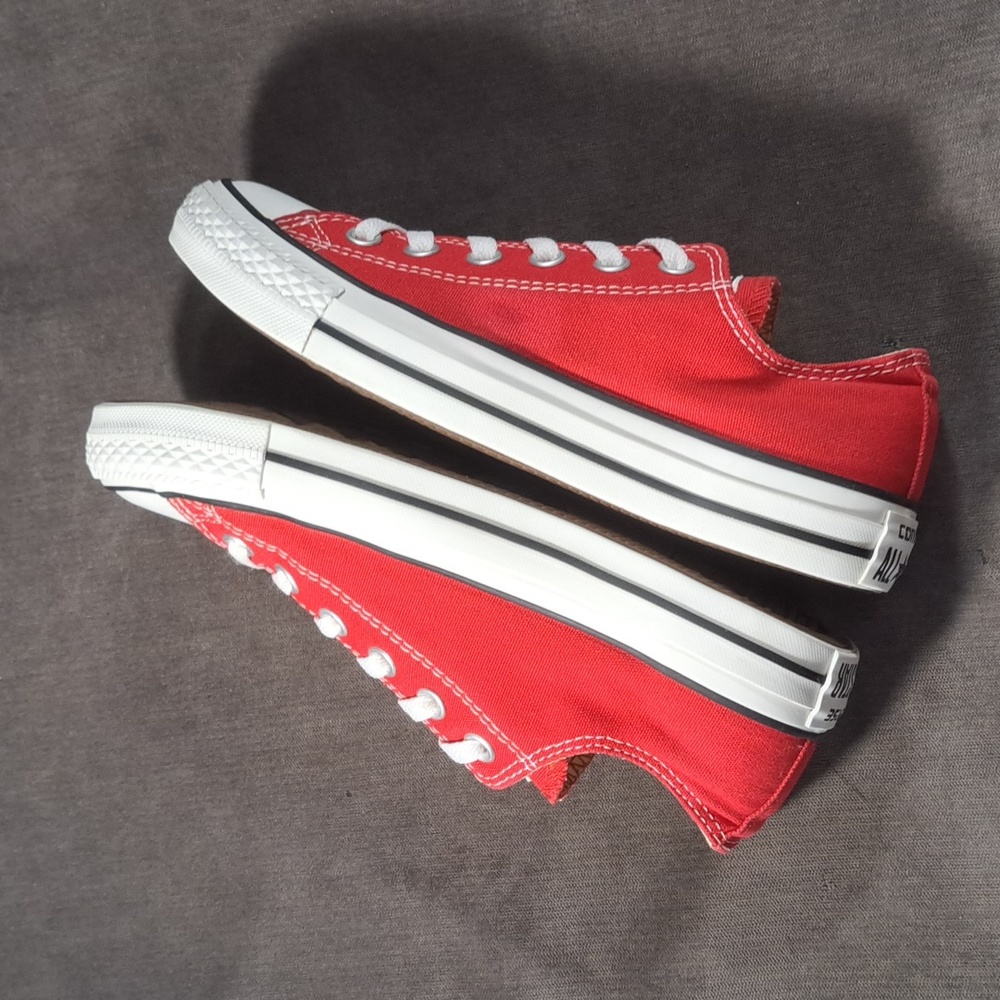 Converse Chuck Taylor All Star Ox Low Classic Red Lace Up Sneakers VG- US 7 - Picture 14 of 16